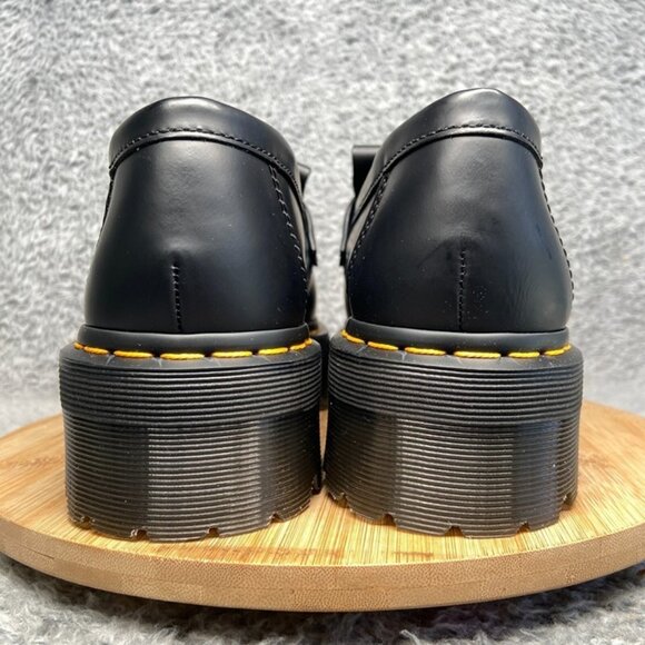 Dr. Martens Adrian Quad Loafers Size 14 Men Tassel Black - Picture 5 of 7